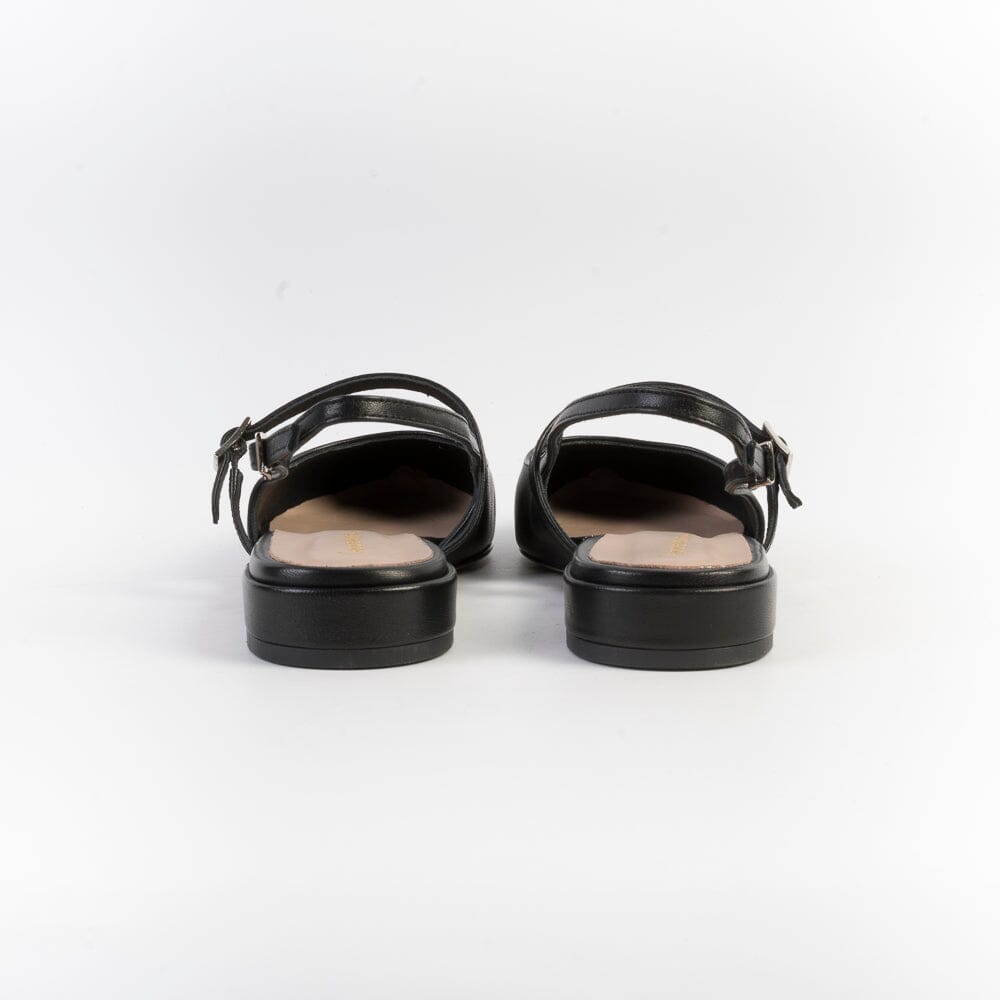 CappellettoShop - Sling Back - Pauline4 - Nero Scarpe Donna CAPPELLETTO 1948