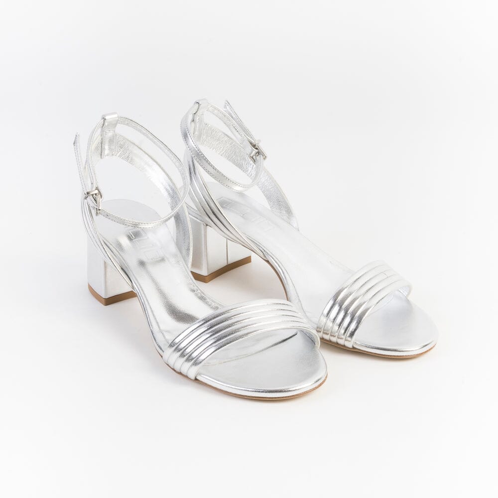 NCUB - Sandali con Tacco - Stacy 35 - Argento Scarpe Donna NCUB