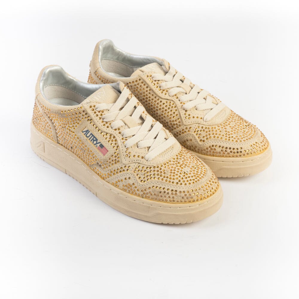 AUTRY - AULW NA03 - Sneakers - Suede Strass - Cookies Scarpe Donna AUTRY - Collezione donna