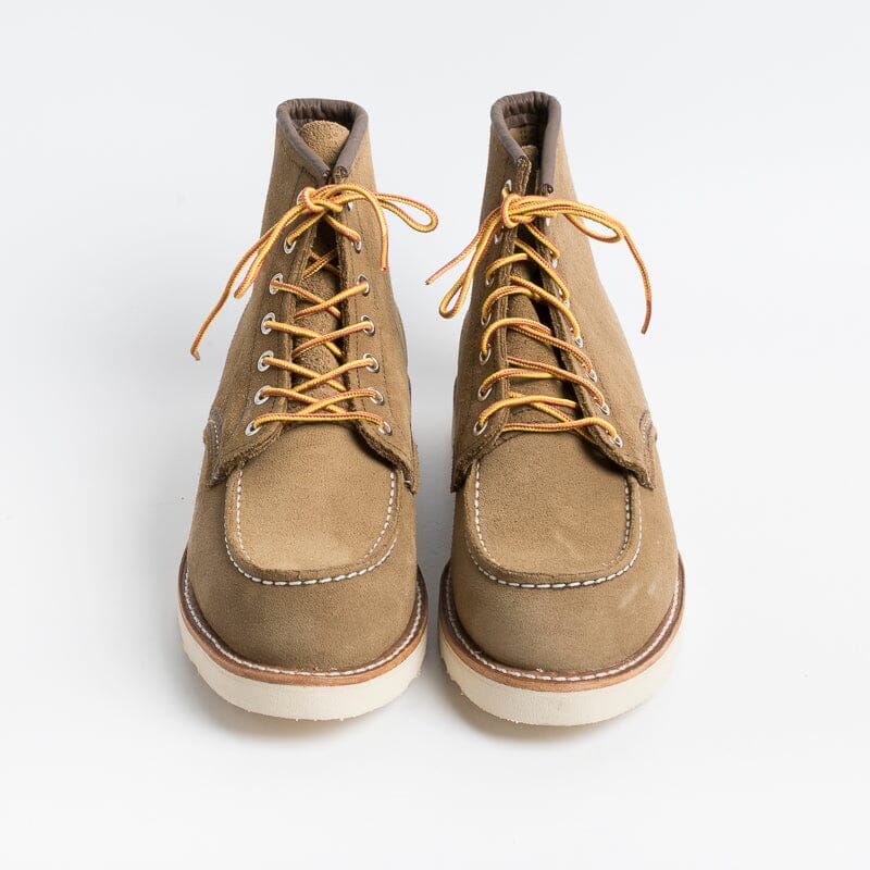 RED WING - Polacco Moc Toe 8881 - Oliva Scarpe Uomo Red Wing Shoes