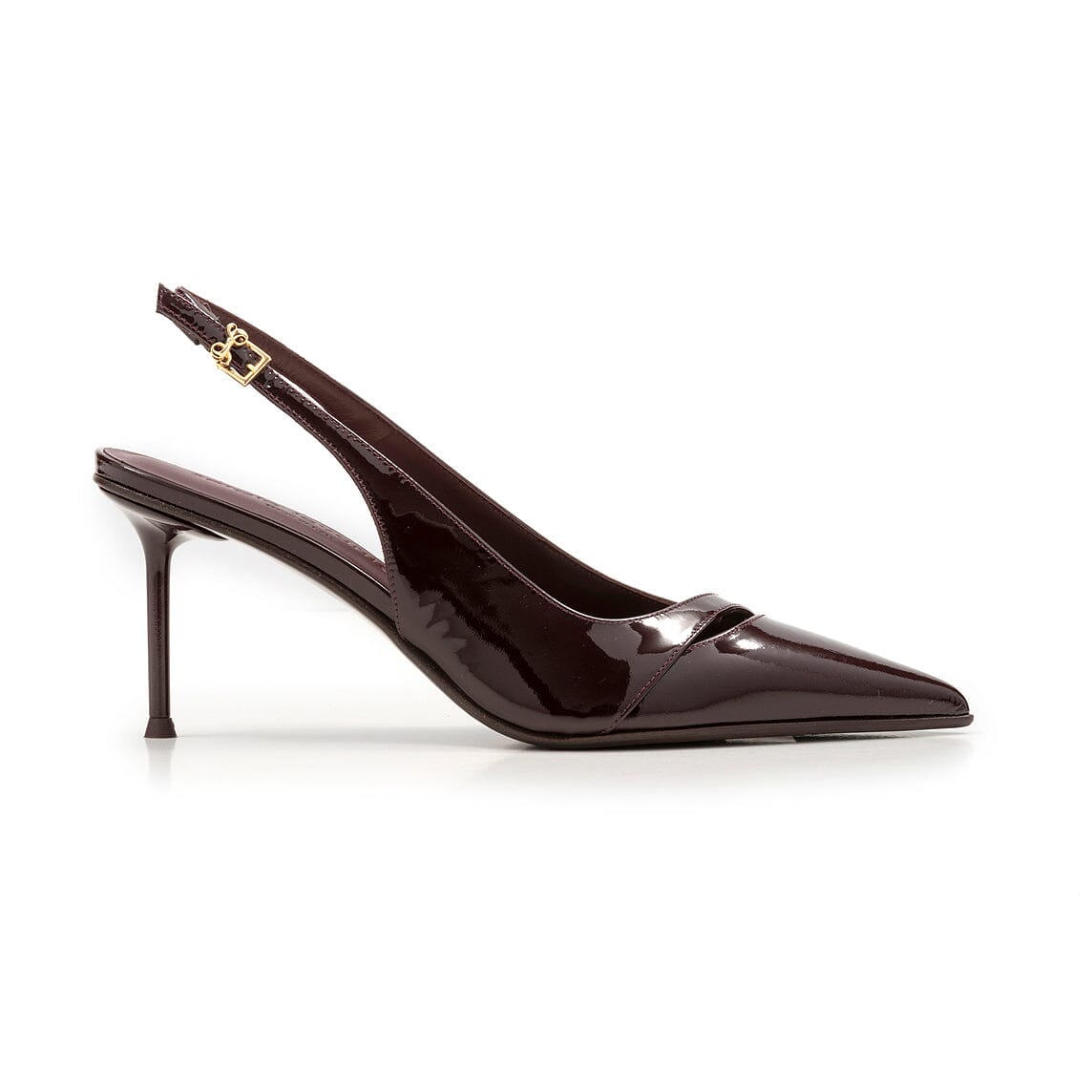SERGIO LEVANTESI - Sling Back - GIANNA 67 - Vernice Amarone Scarpe Donna SERGIO LEVANTESI