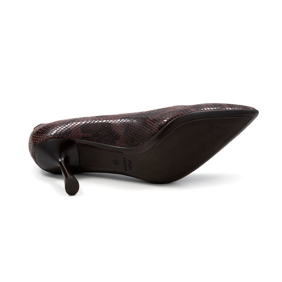 SERGIO LEVANTESI - Décolleté - Jenny 67 - Cobra Ebano Scarpe Donna SERGIO LEVANTESI