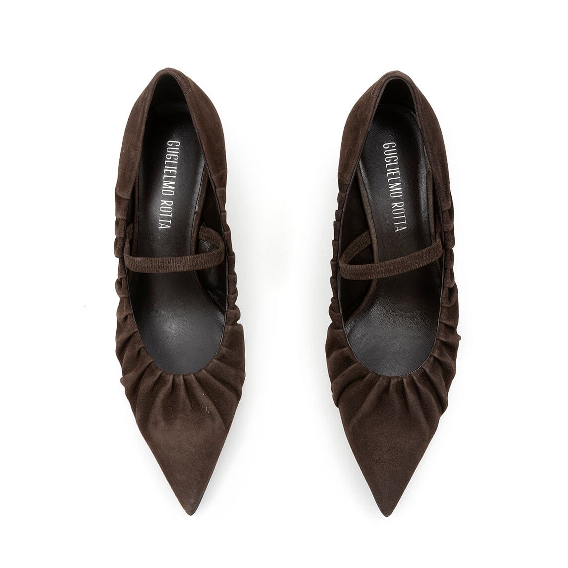 GUGLIELMO ROTTA - Decollettè - ALEXIA - Camoscio Marrone Scarpe Donna GUGLIELMO ROTTA