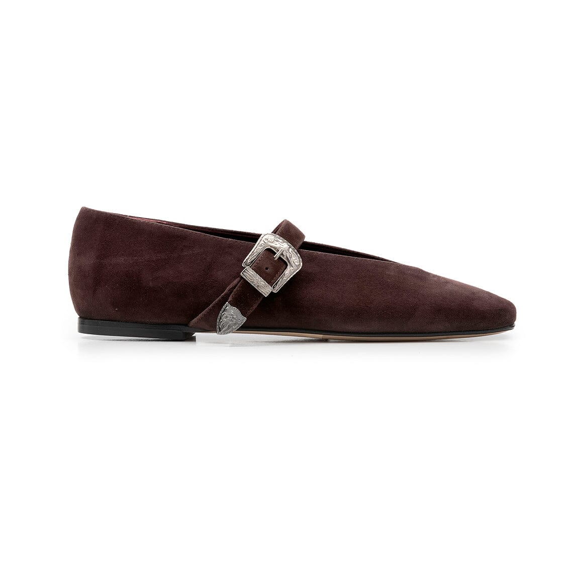 CHEVILLE - Mary Jane - Harriet C - Camoscio Testa di moro Scarpe Donna CHEVILLE
