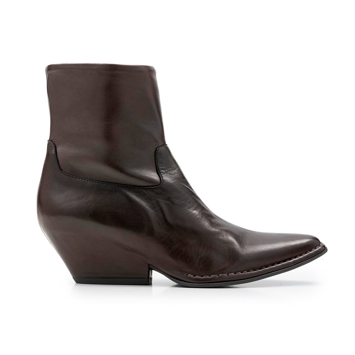 DEL CARLO - Texano - Crio 10807 - Nappa marrone Scarpe Donna DEL CARLO