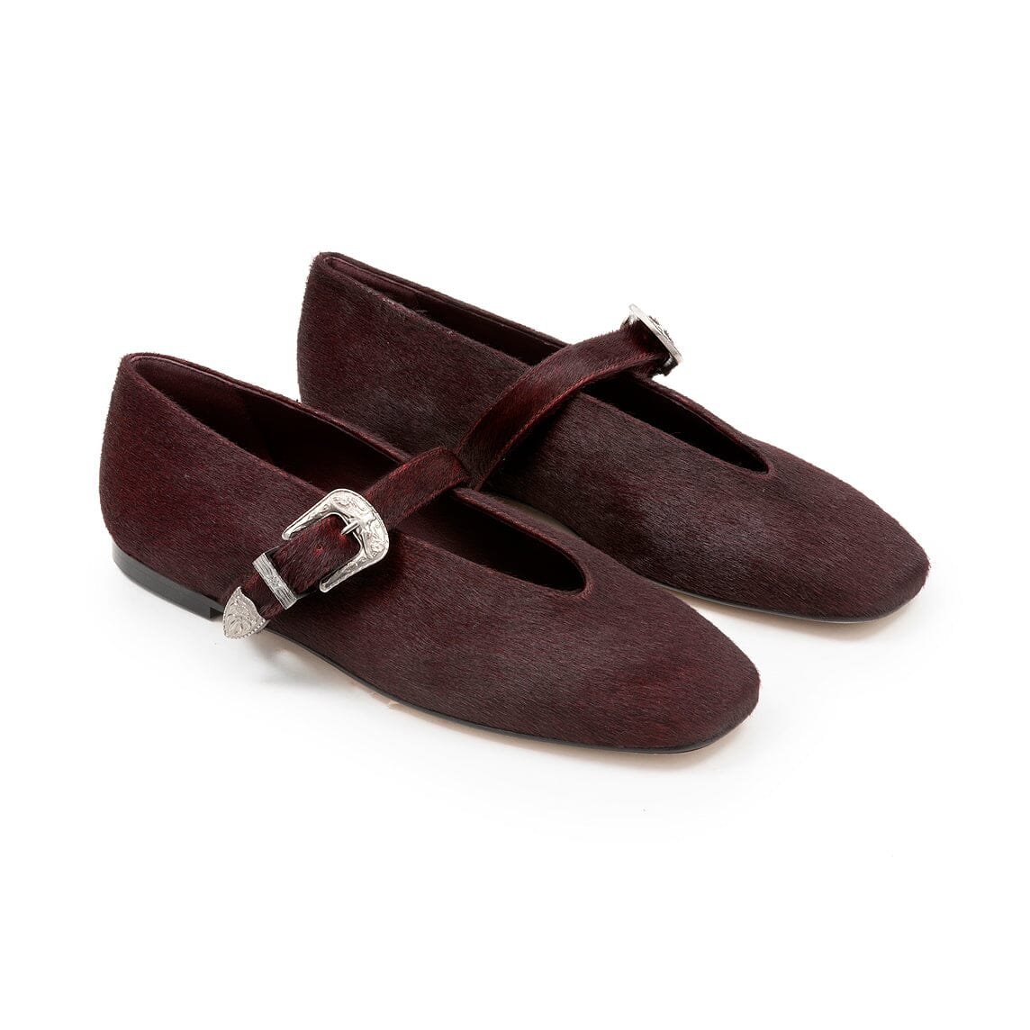 CHEVILLE - Mary Jane - Harriet CAU - Cavallino Bordeaux Scarpe Donna CHEVILLE