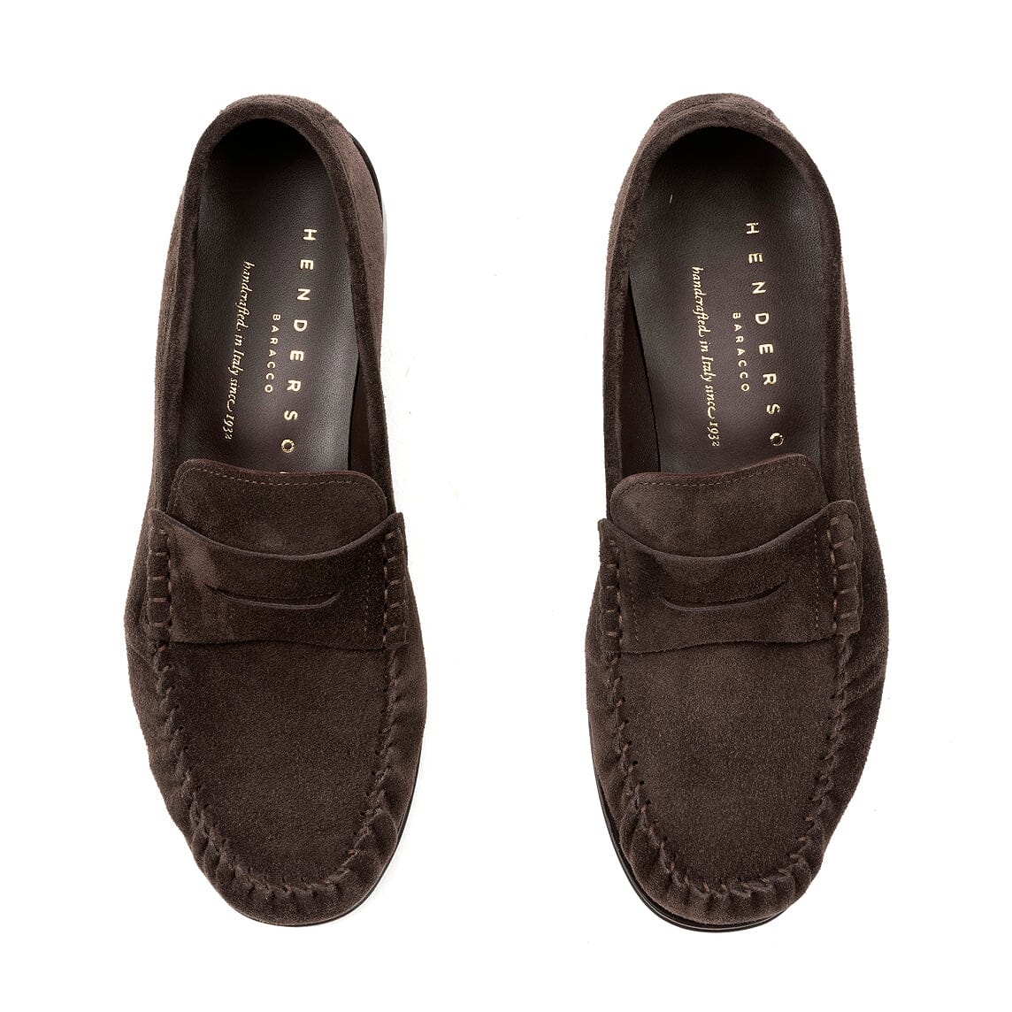 HENDERSON - Mocassino - LIA - Camoscio testa di moro Scarpe Donna HENDERSON - Collezione Donna