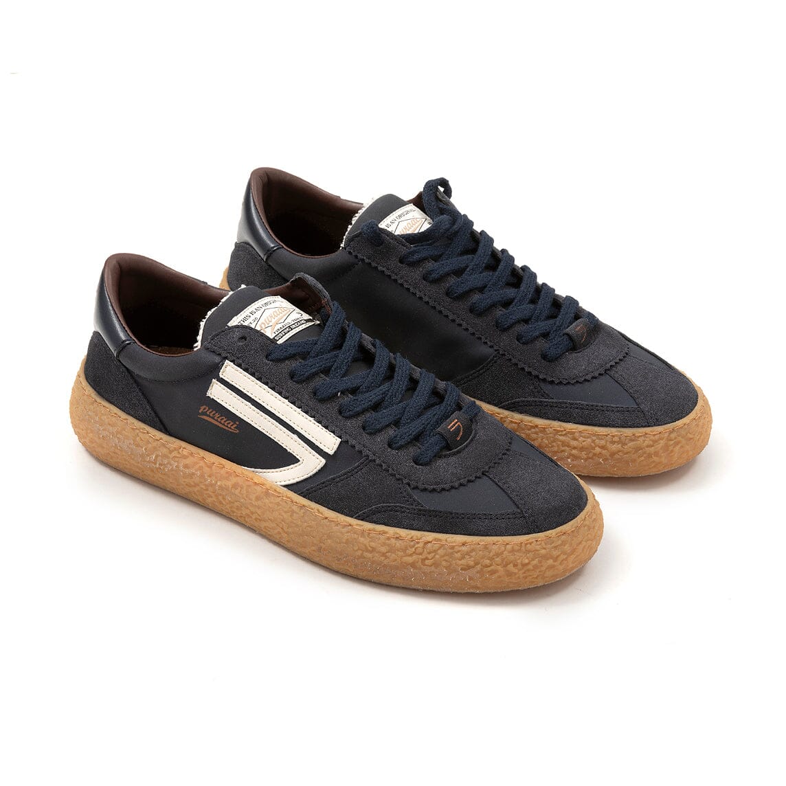 PURAAI - Sneakers Vintage - 101V-075 - Blu Vodka Scarpe Uomo PURAAI - Collezione Uomo