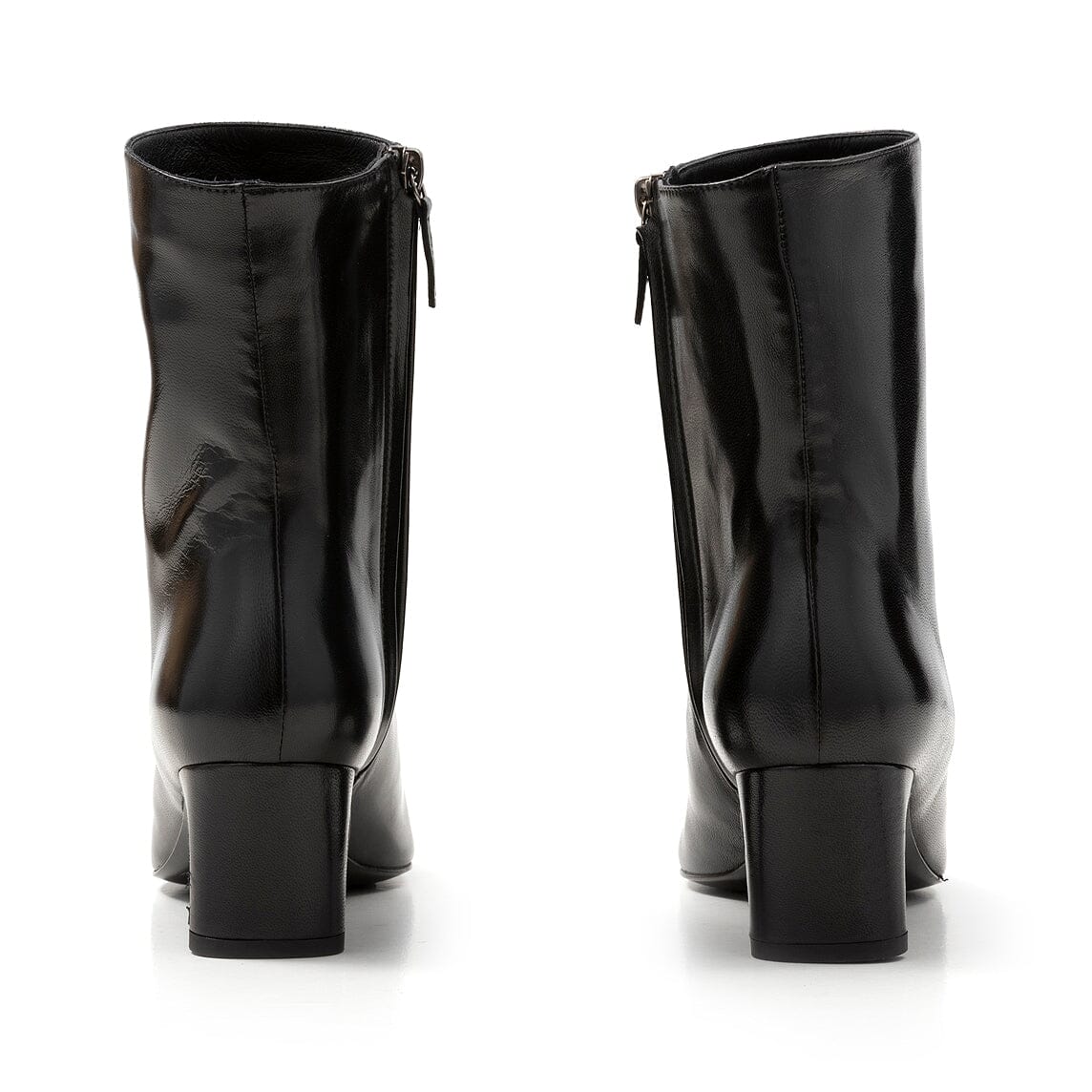ALLUMINIO - Stivaletto - A-TR203 - Pelle Nero Scarpe Donna ALLUMINIO - Collezione Donna