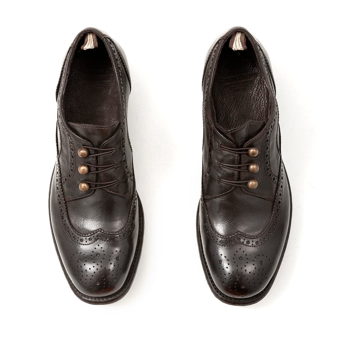 OFFICINE CREATIVE - Allacciate - CALIXTE 035 - Ebano Scarpe Donna OFFICINE CREATIVE - Collezione Donna