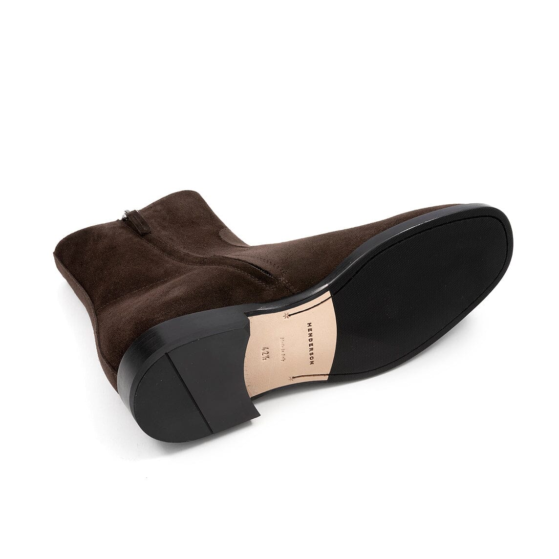 HENDERSON - Stivaletti - 85504 - Camoscio Testa di moro Scarpe Uomo HENDERSON