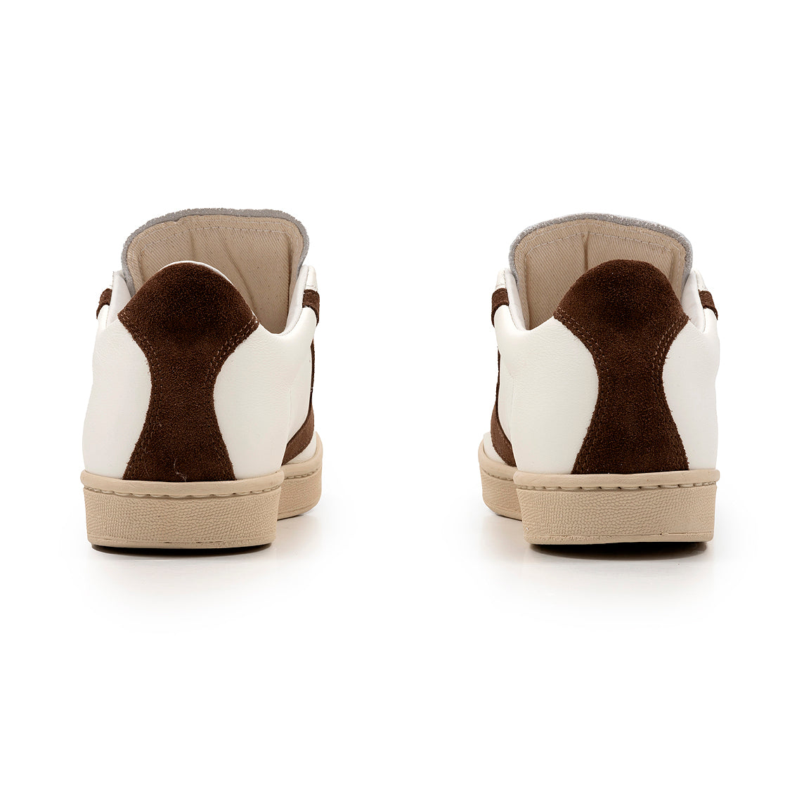 VALSPORT - Sneakers - TOURNAMENT - VT3153W - Pelle Bianco Choco Scarpe Donna VALSPORT 1920