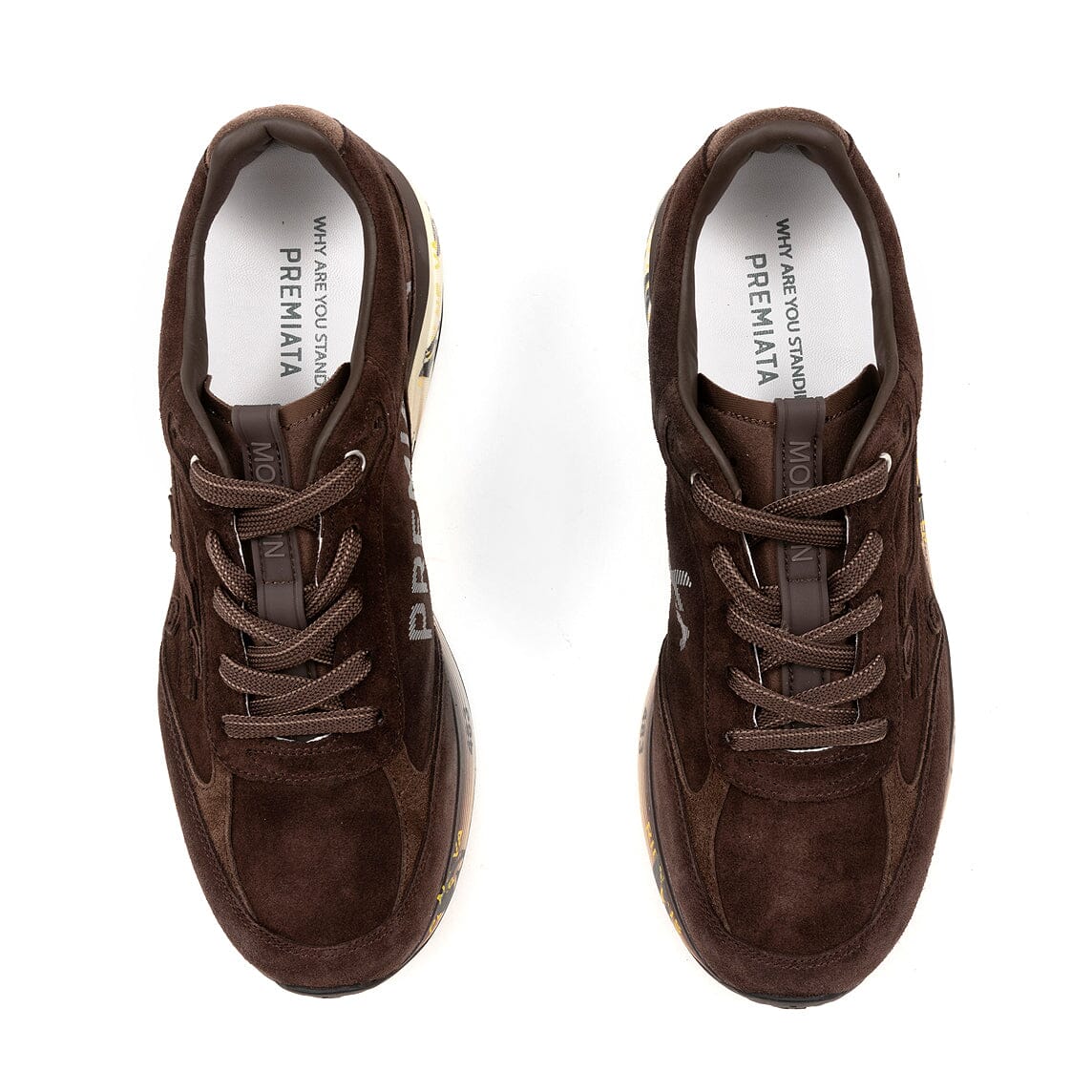 PREMIATA - Sneakers - MOERUN - 8636 - Marrone Scarpe Uomo Premiata - Collezione Uomo