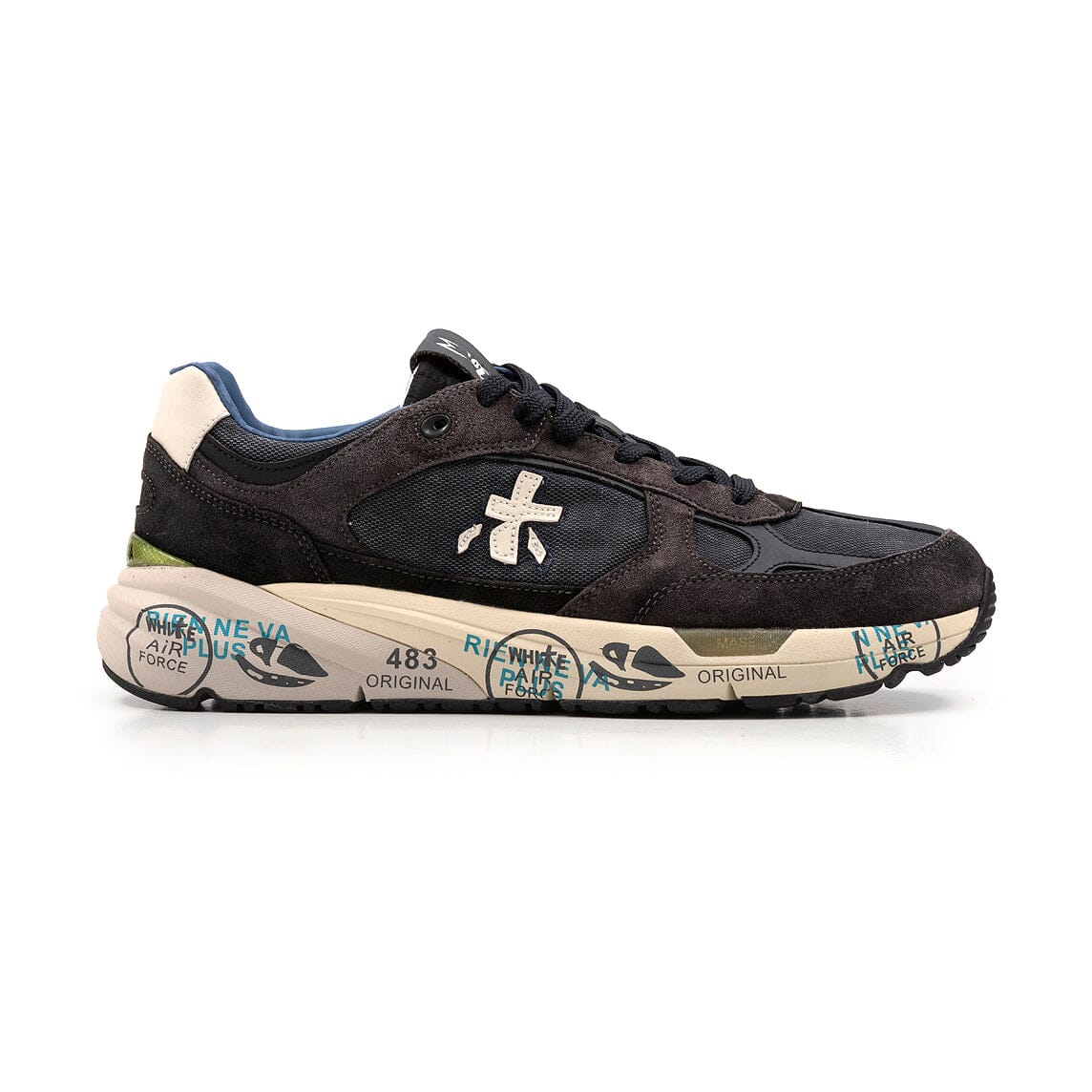 PREMIATA - Sneakers - MASE25 - 8014 - Blu Scarpe Uomo Premiata - Collezione Uomo