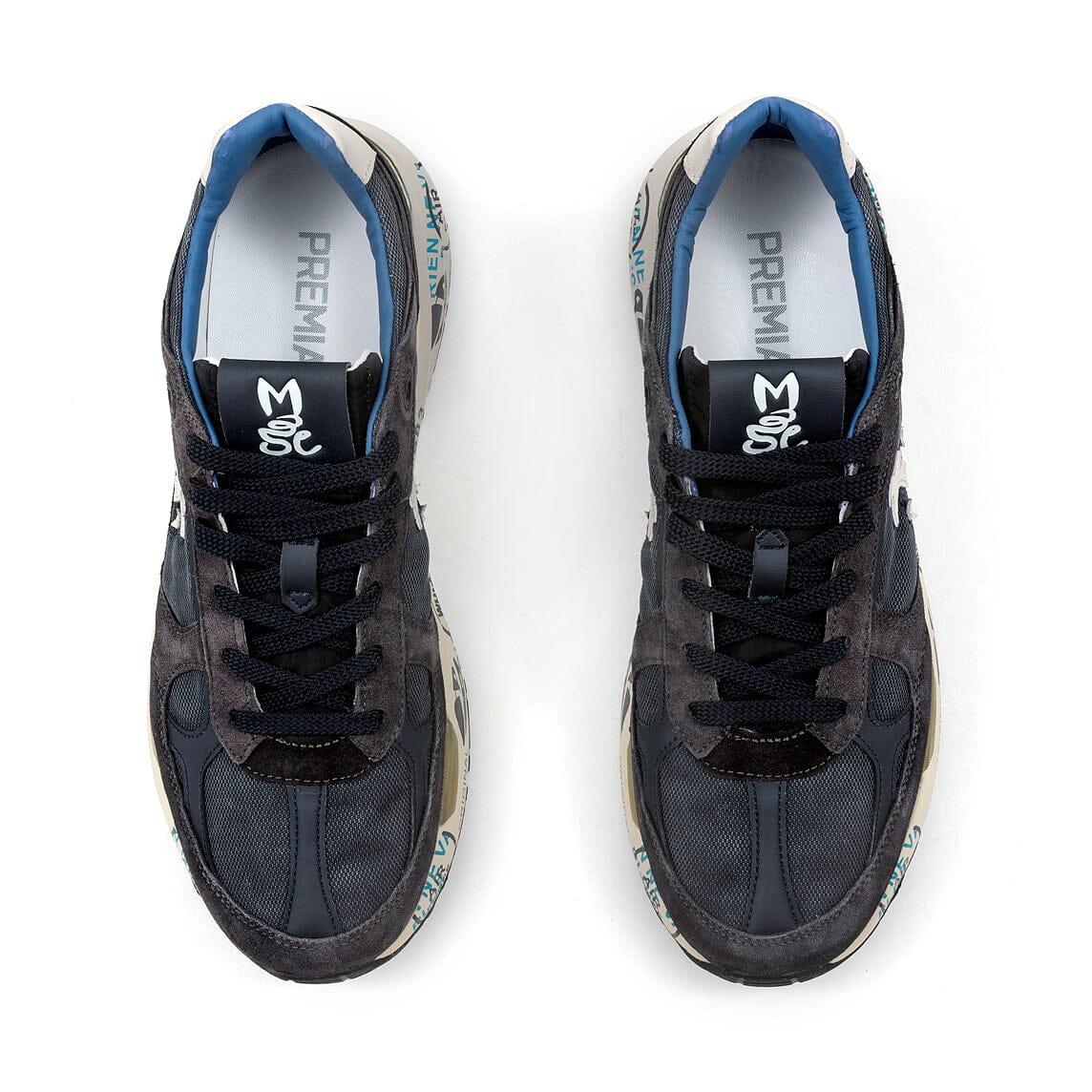PREMIATA - Sneakers - MASE25 - 8014 - Blu Scarpe Uomo Premiata - Collezione Uomo