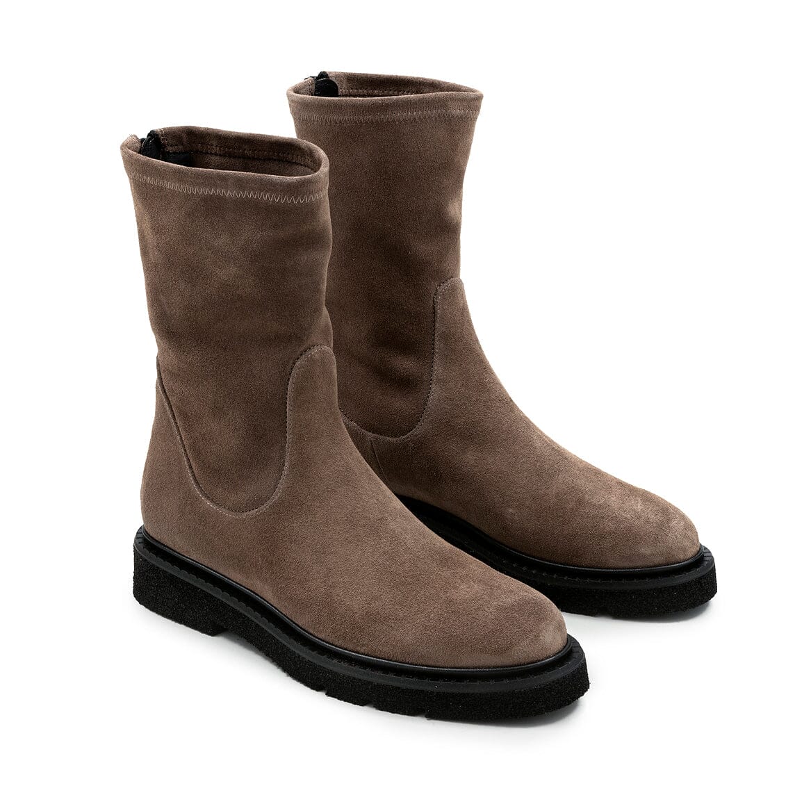 GUGLIELMO ROTTA - Stivaletto - KENT 8801 - Camoscio Grigio Scarpe Donna GUGLIELMO ROTTA