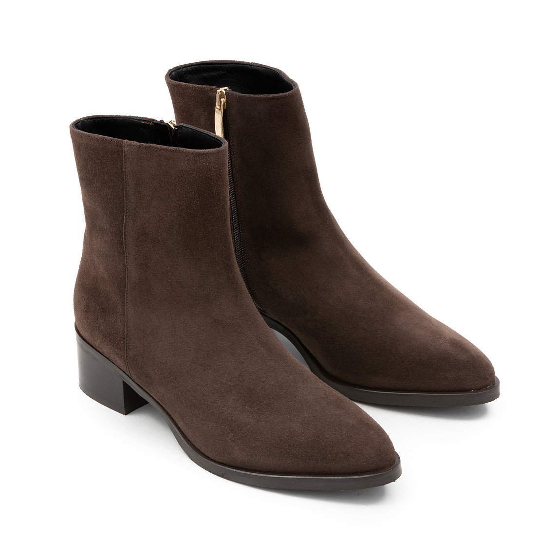 CAPPELLETTOSHOP STUDIO - Stivaletti - N48 - Camoscio Testa di Moro Scarpe Donna CAPPELLETTO 1948