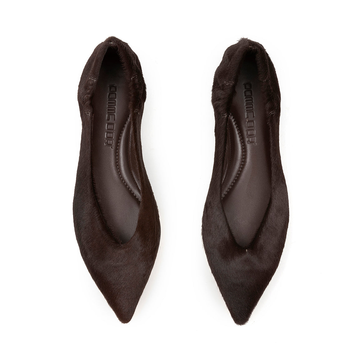 POMME D'OR - Ballerina 1000 - Cavallino Espresso Scarpe Donna POMME D' OR