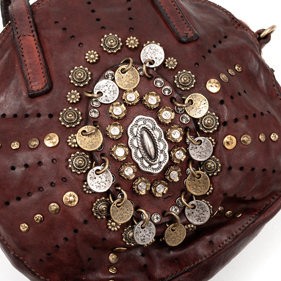 CAMPOMAGGI - Handbag - Doris - Burgundy