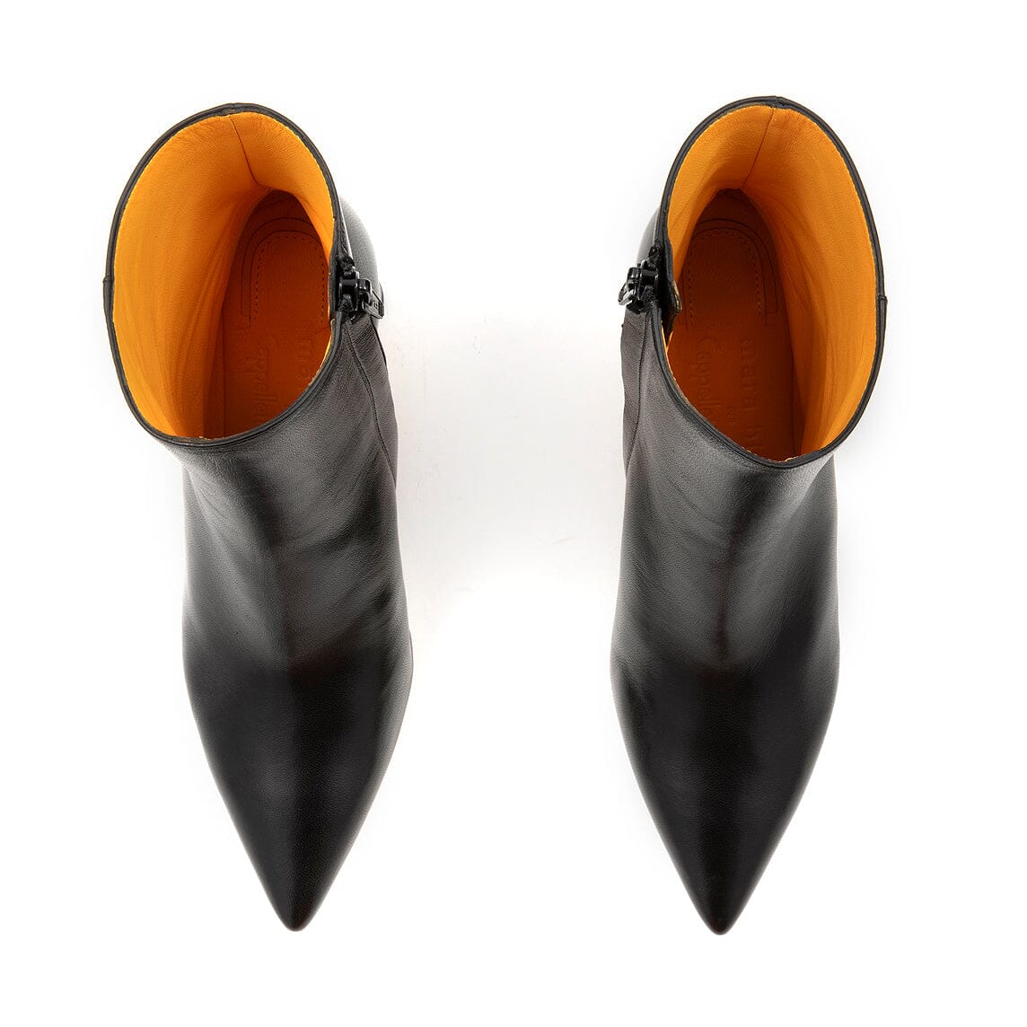 MARA BINI Venezia - Stivaletti - A240 SETA - Pelle Nero Scarpe Donna MARA BINI VENEZIA