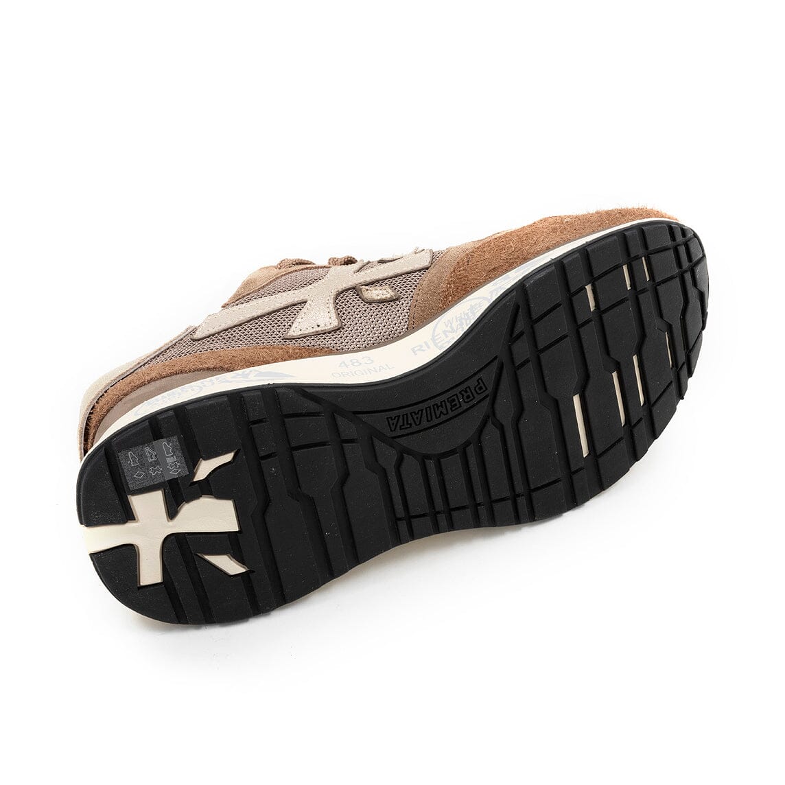PREMIATA - Sneakers - LAURYN - 8549 Taupe Platino Scarpe Donna Premiata