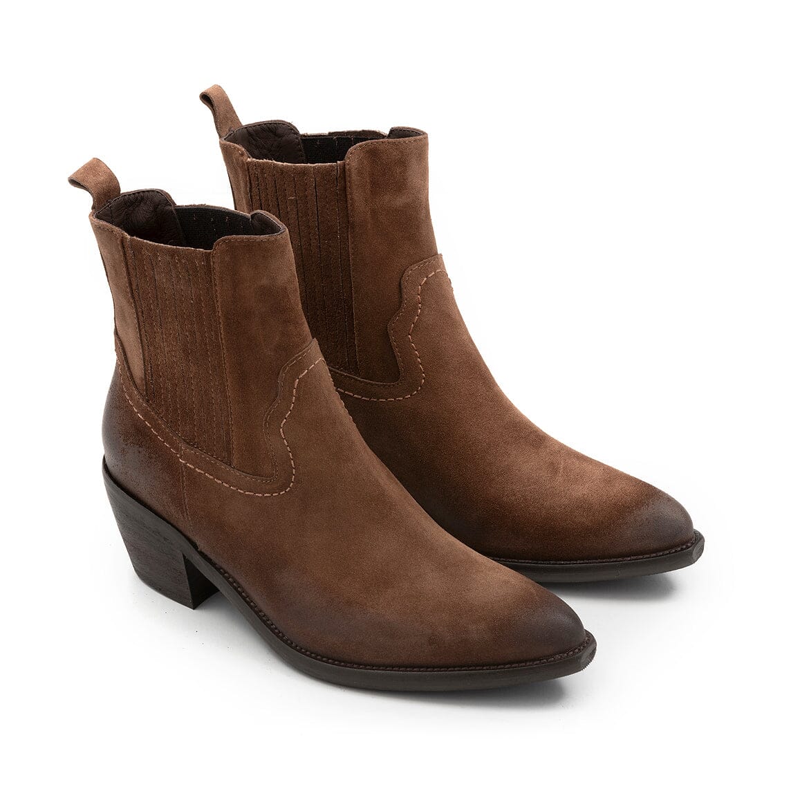 CAPPELLETTOSHOP ESSENTIAL - Stivaletto Texano - 9528 Sayo Faggio Scarpe Donna CAPPELLETTO 1948