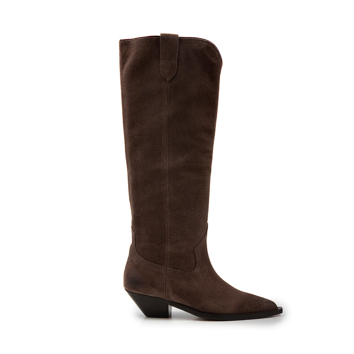VIA ROMA 15 - Texani - 4686 - Cuba - Velour Marrone Scarpe Donna Via Roma 15