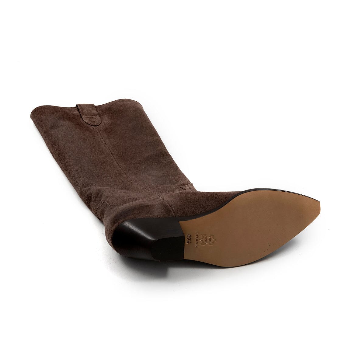 VIA ROMA 15 - Texani - 4686 - Cuba - Velour Marrone Scarpe Donna Via Roma 15