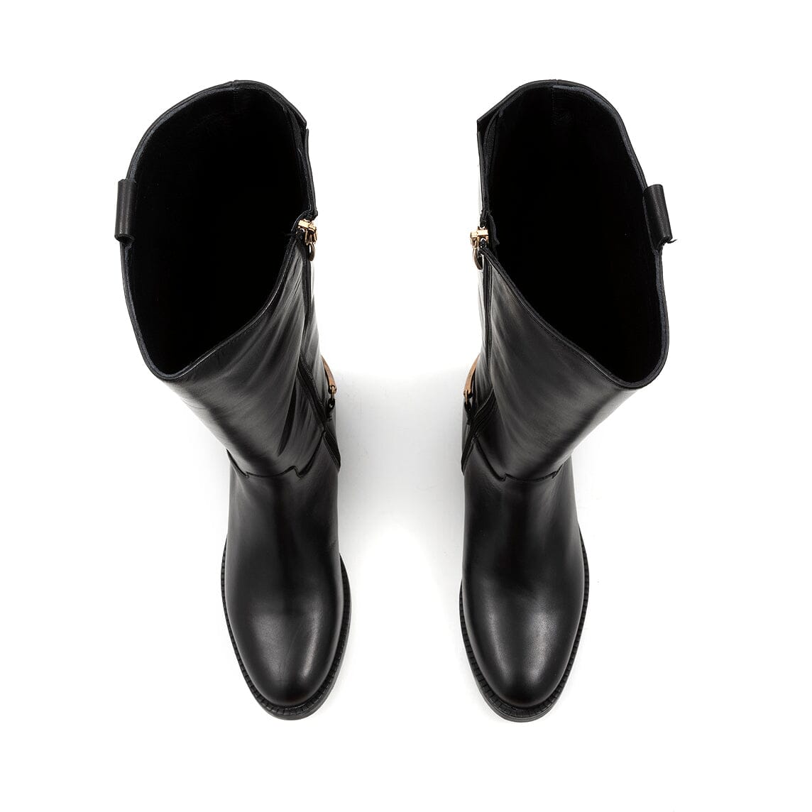 CAPPELLETTOSHOP STUDIO - Stivali - 2075 - Nature - Pelle Nero Scarpe Donna CAPPELLETTO 1948
