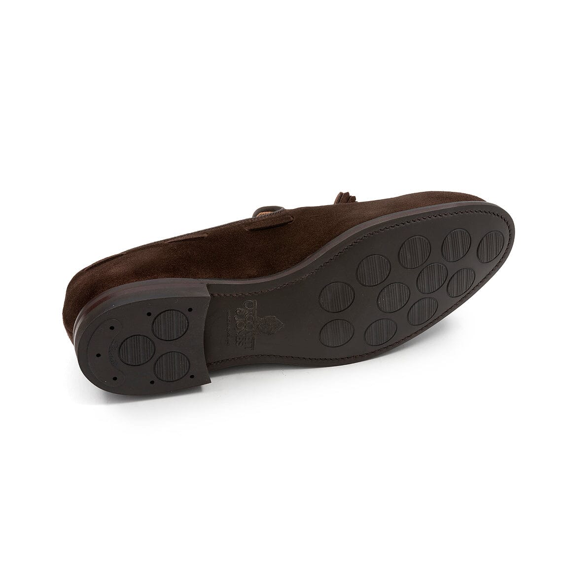 CROCKETT & JONES - Mocassino - Cavendish2 29376A-J02C2 - Calf Suede Dark Brown Scarpe Uomo CROCKETT & JONES
