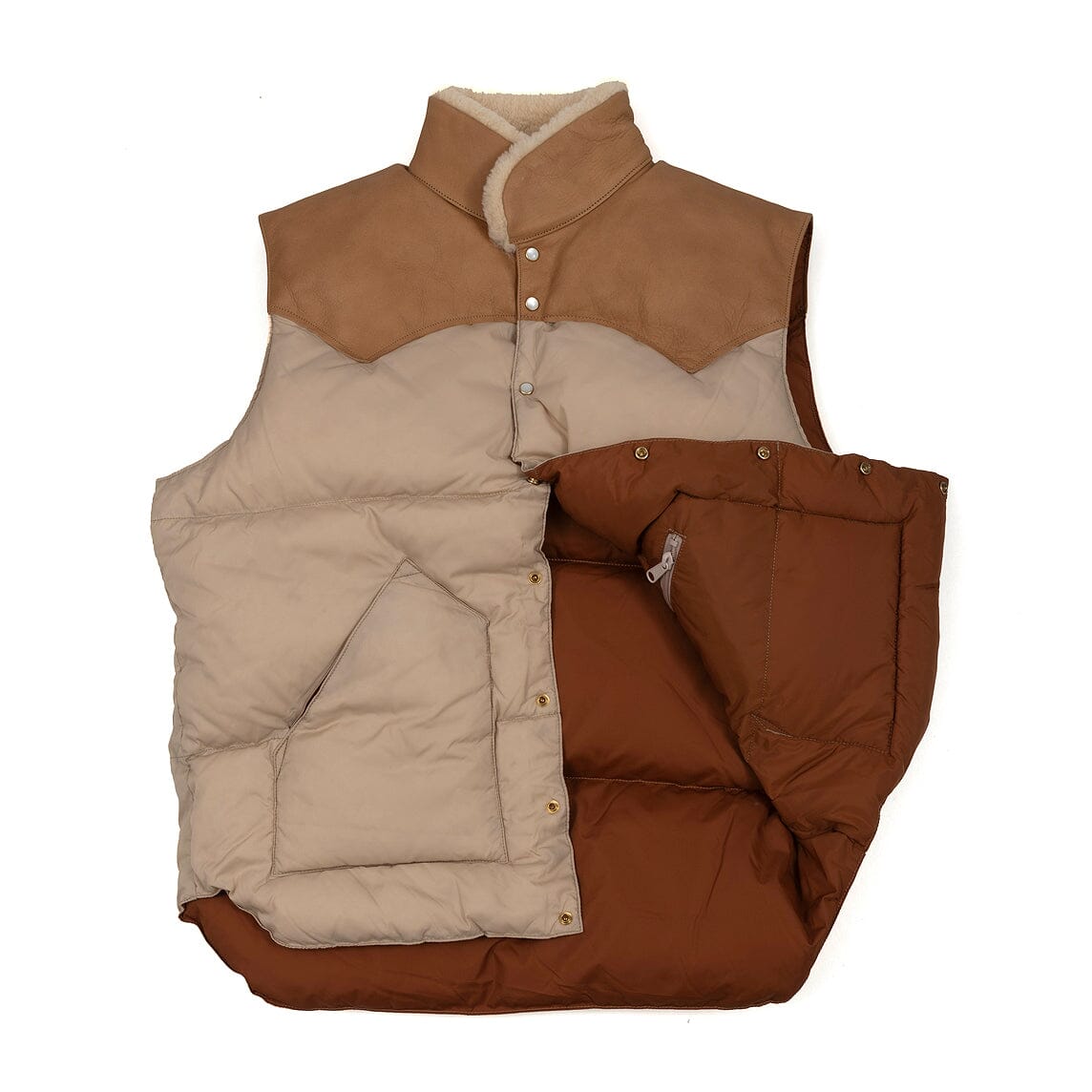 ROCKY MOUNTAIN - CHRISTY VEST - Beige Abbigliamento Uomo ROCKY MOUNTAIN