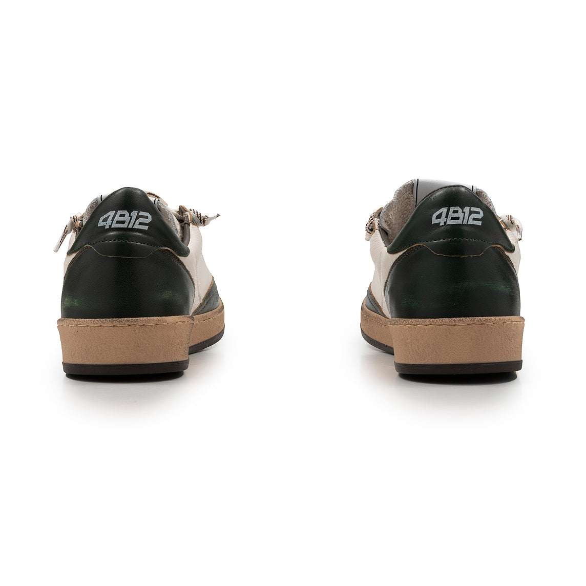 4B12 - Sneakers - Playnew U1030 - Pine/White