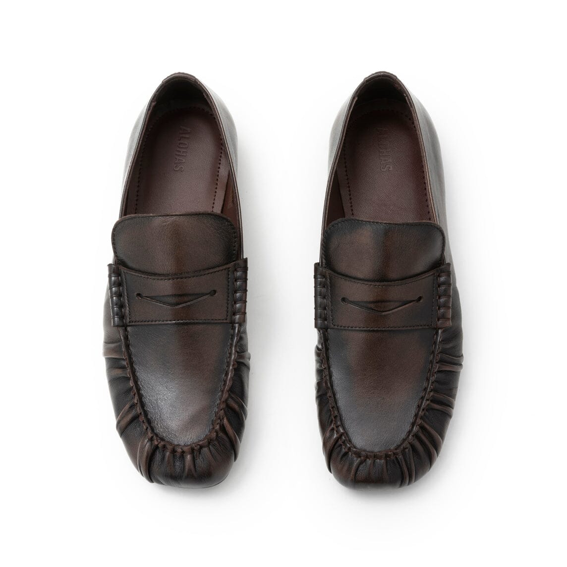 ALOHAS - Mocassino Aven - Pelle vintage Scarpe Donna ALOHAS