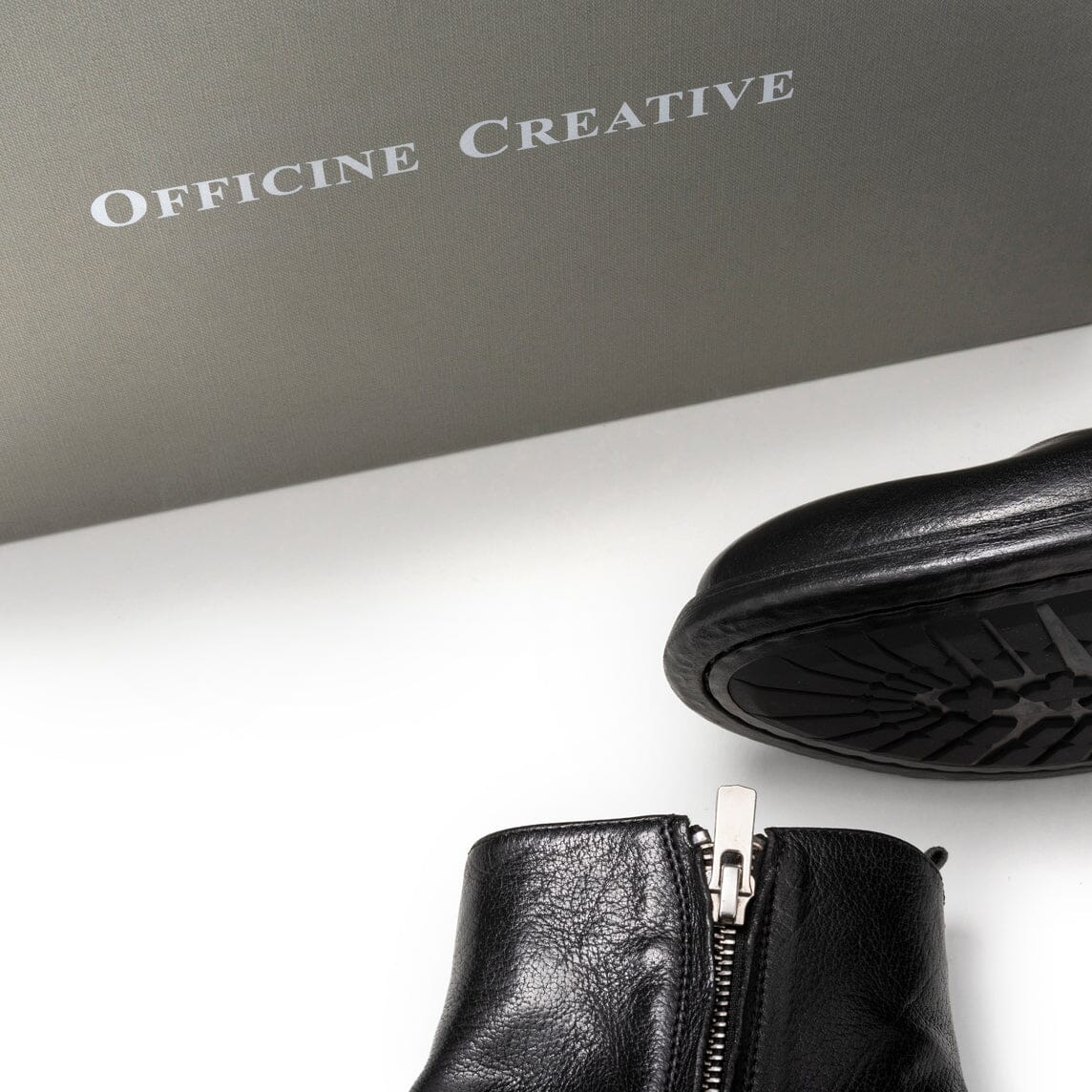 OFFICINE CREATIVE - Beatles - S1000 - Nero Scarpe Uomo OFFICINE CREATIVE - Collezione Uomo