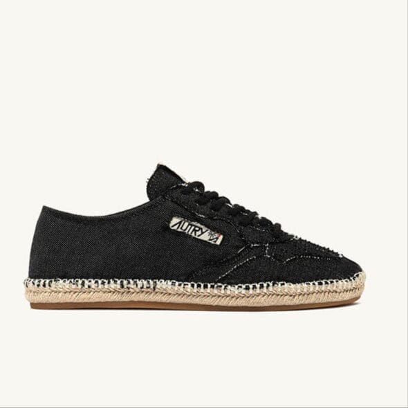 AUTRY - ESLW CV02 - ESPADRILLAS Sneakers LOW WOM BLACK Scarpe Donna AUTRY - Collezione donna