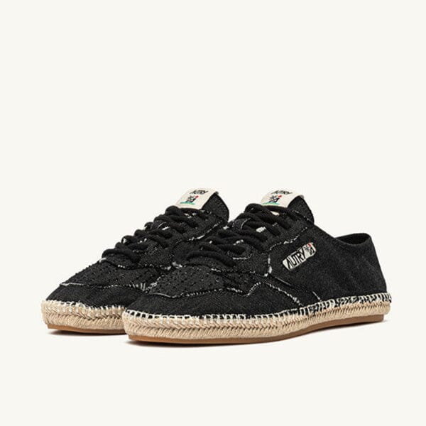 AUTRY - ESLW CV02 - ESPADRILLAS Sneakers LOW WOM BLACK Scarpe Donna AUTRY - Collezione donna