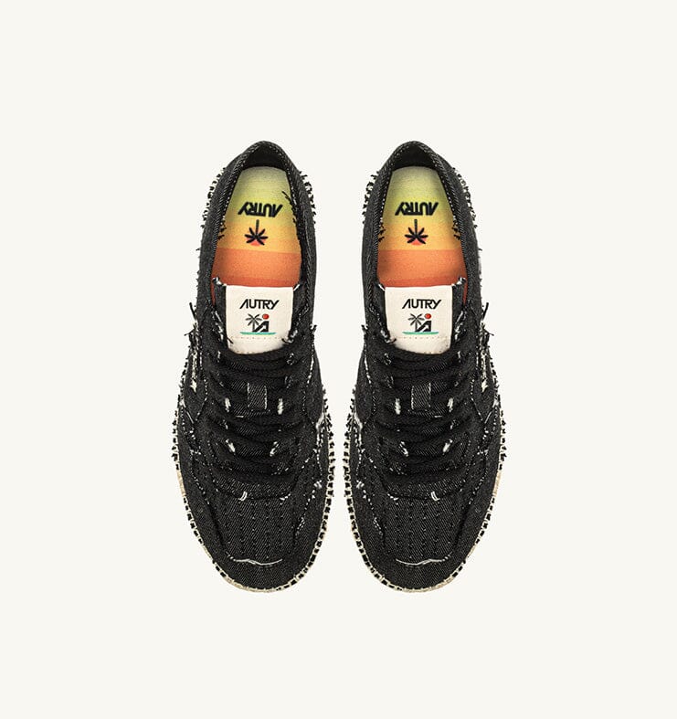 AUTRY - ESLW CV02 - ESPADRILLAS Sneakers LOW WOM BLACK Scarpe Donna AUTRY - Collezione donna