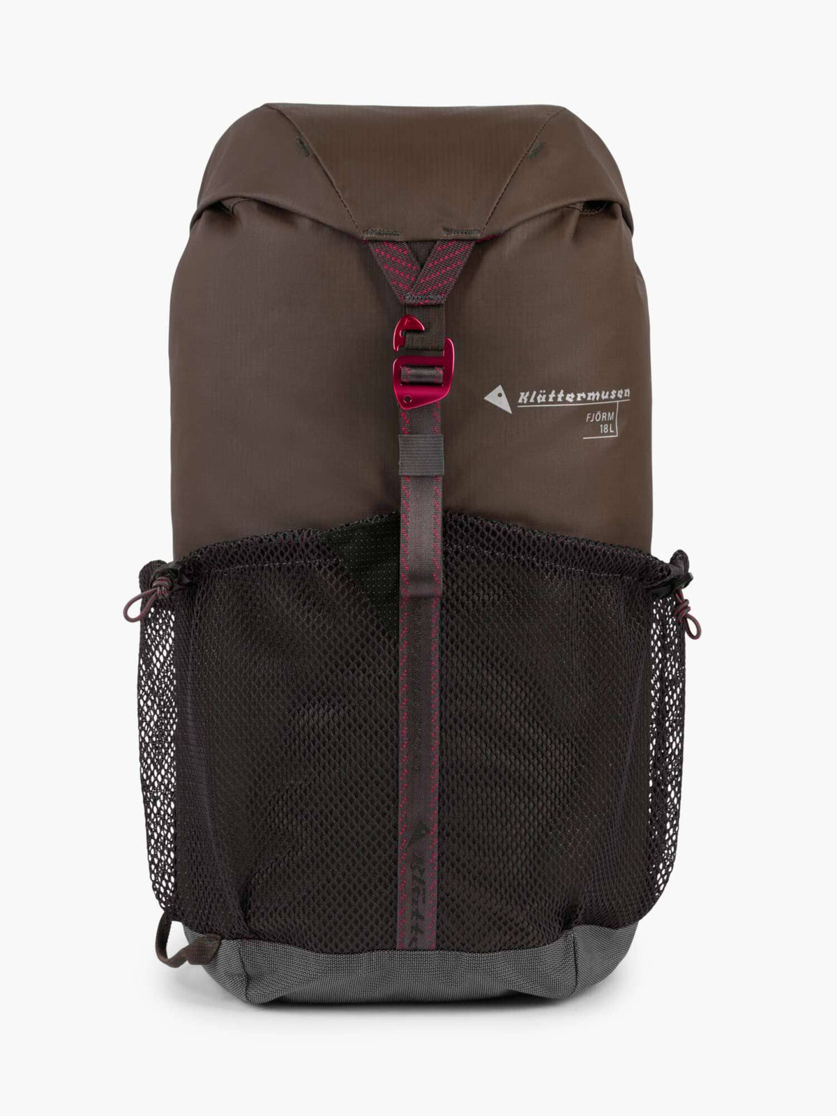 Klättermusen - 10557 146 - Fjorm Backpack - Slate Brown Zaino Klättermusen