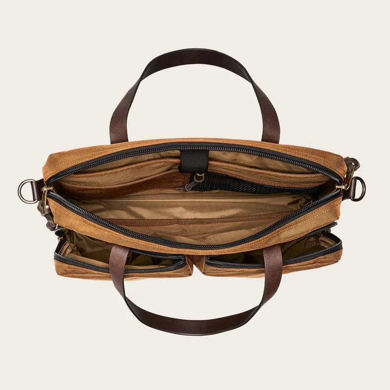 FILSON - Borsa Dryden Briefcase - FMBAG0081 - Whiskey Accessori Uomo FILSON