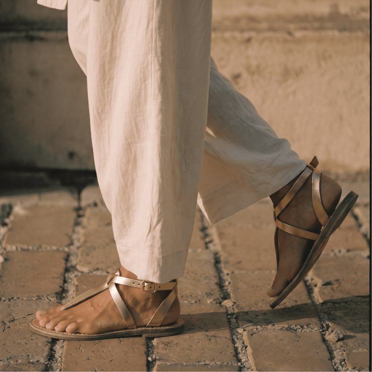 SACHET - Sandali infradito Elisa - 582 - Oro Scarpe Donna SACHET - Calzature