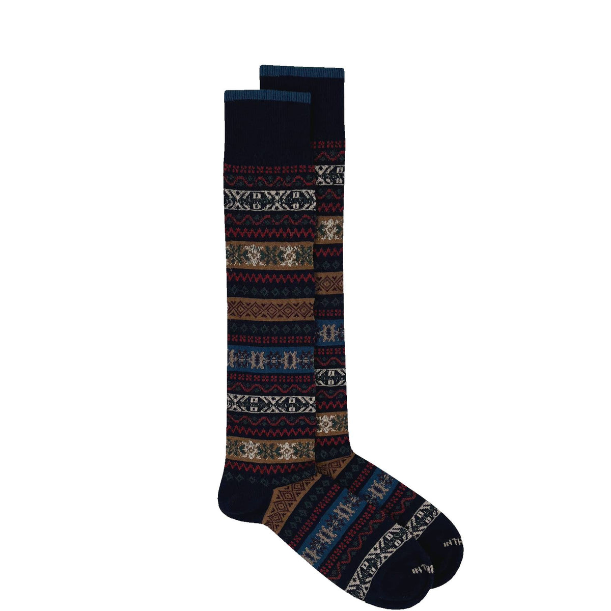 IN THE BOX - Calzini - JACQUARD - Blu multi