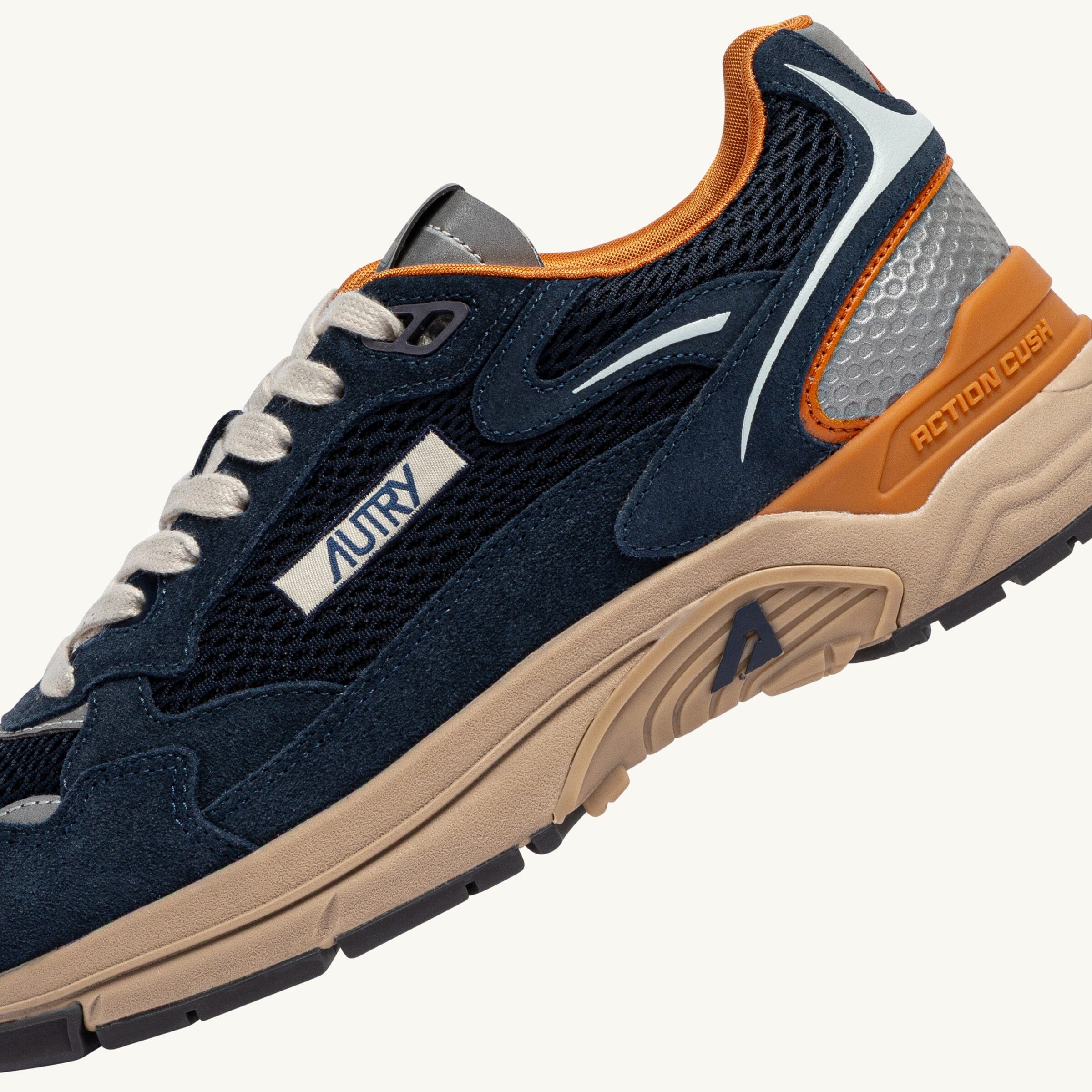 AUTRY - Sneakers - HYPERWAY HYLM CI08 - Blu Arancione Scarpe Uomo AUTRY - Collezione uomo