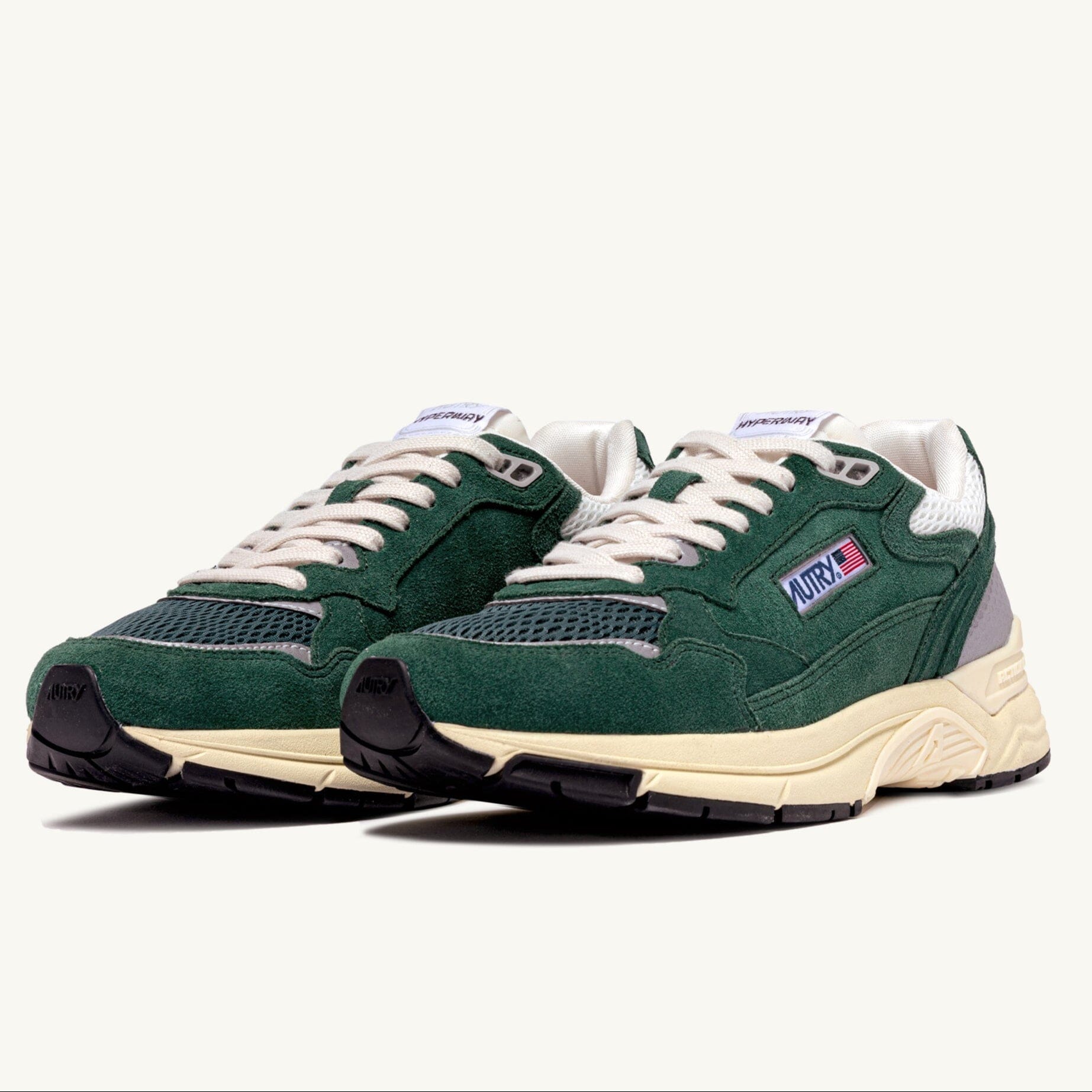 AUTRY - Sneakers HYPERWAY HYLM UM06 - Verde Scarpe Uomo AUTRY - Collezione uomo