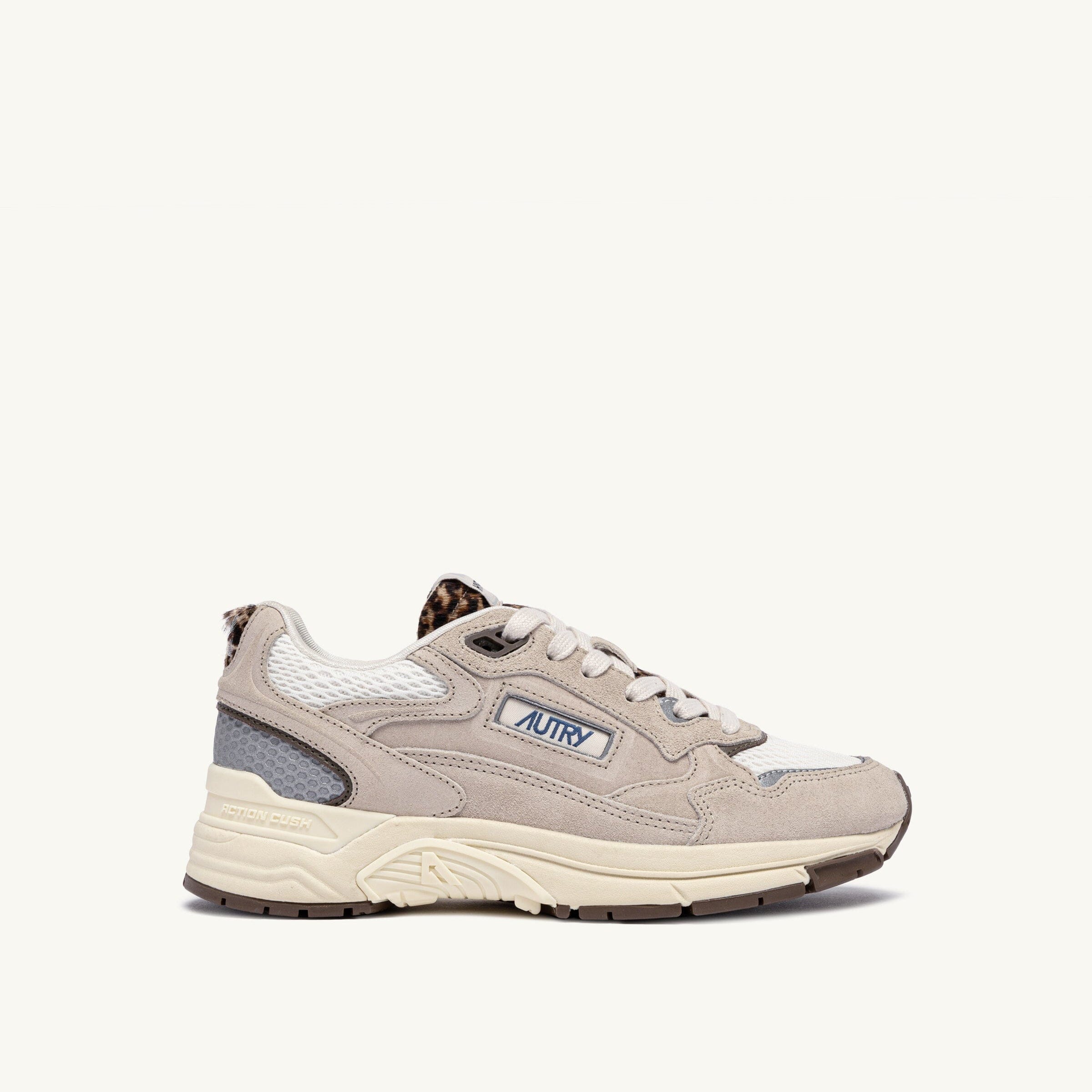 AUTRY - HYLW WA01 - Sneakers HYPERWAY - Grigio Leopard Scarpe Donna AUTRY - Collezione donna