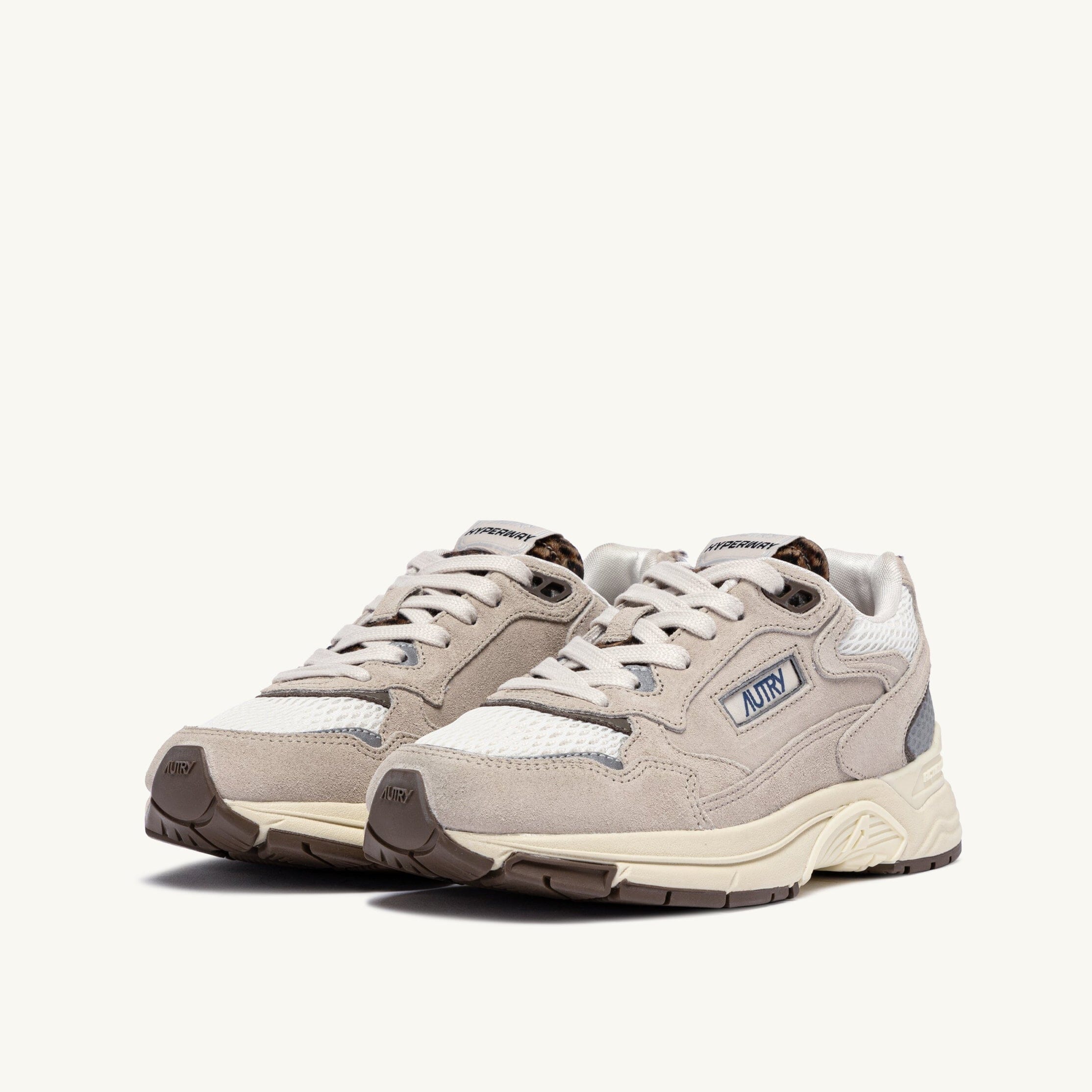 AUTRY - HYLW WA01 - Sneakers HYPERWAY - Grigio Leopard Scarpe Donna AUTRY - Collezione donna