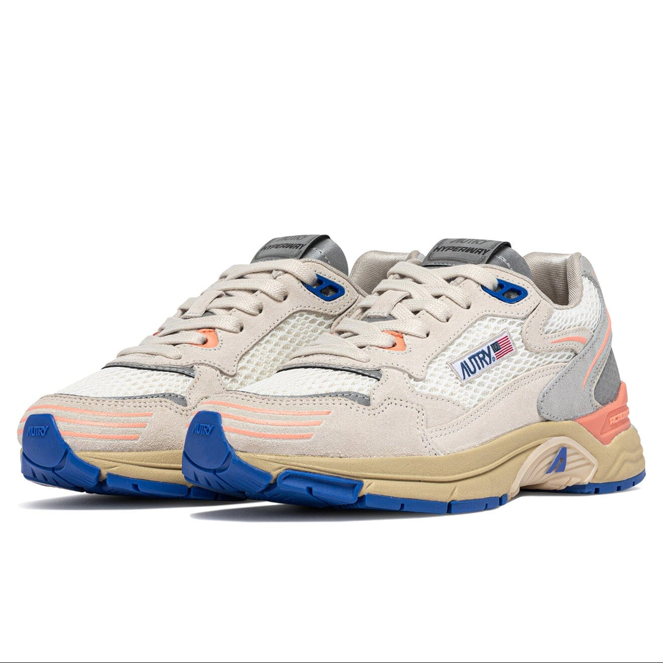 AUTRY - HYLW HU02 Sneakers HYPERWAY - Grigio corallo Scarpe Donna AUTRY - Collezione donna