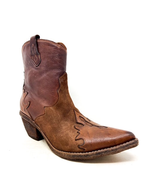 FAUZIAN JEUNESSE - EW - Texano ANKLE BOOT AUSTIN - Cocco
