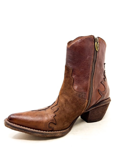 FAUZIAN JEUNESSE - EW - Texano ANKLE BOOT AUSTIN - Cocco