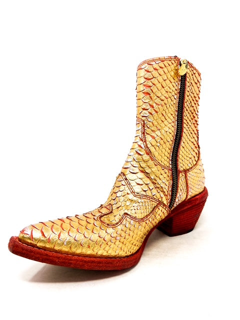 FAUZIAN JEUNESSE - EW - Texano DENVER Pitone oro rosso