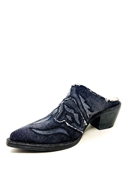 FAUZIAN JEUNESSE - EW - SABOT KANSAS - Denim nero
